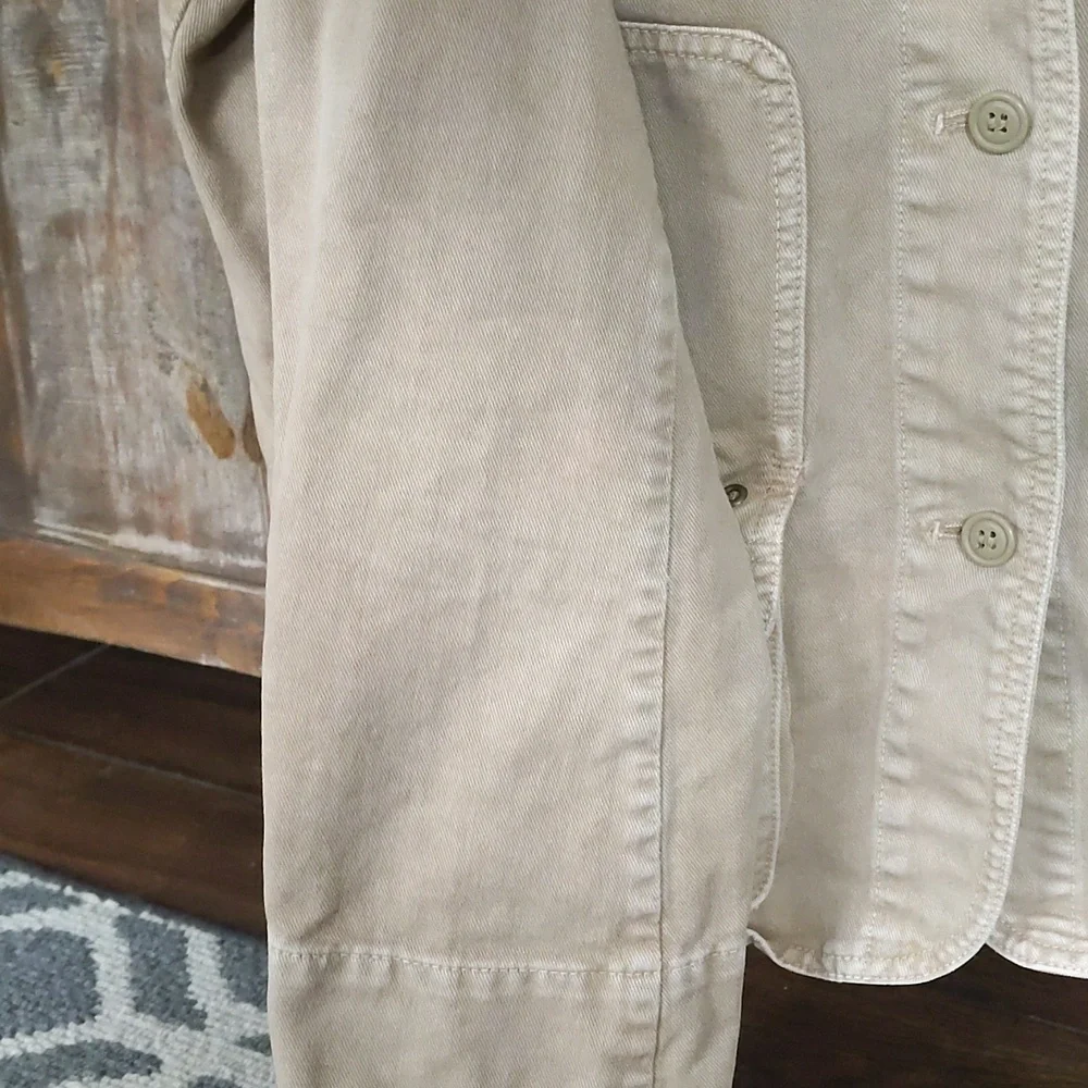 Vintage Y2K J.Crew X Avant Garde Cargo Jacket - Women's Medium - Picture 6 of 7